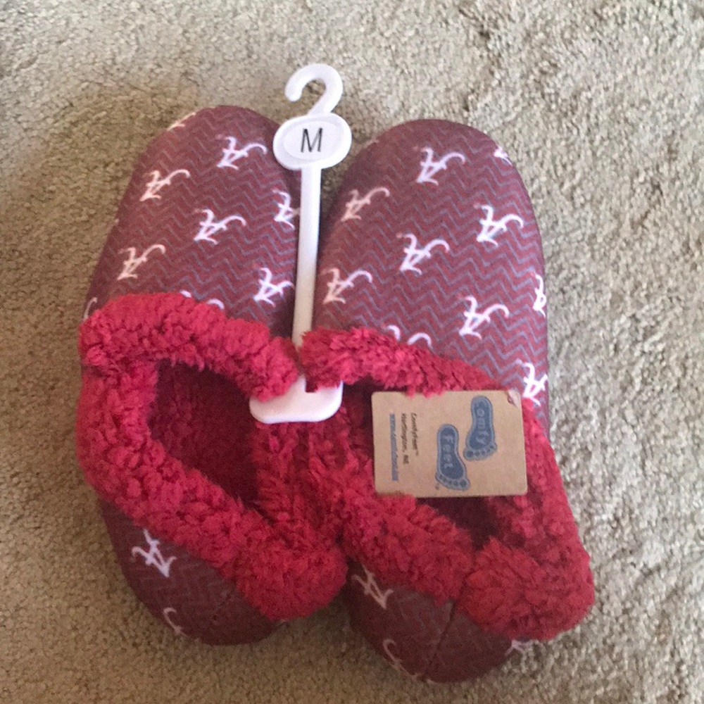 NWT Comfy Feet U of AL slippers